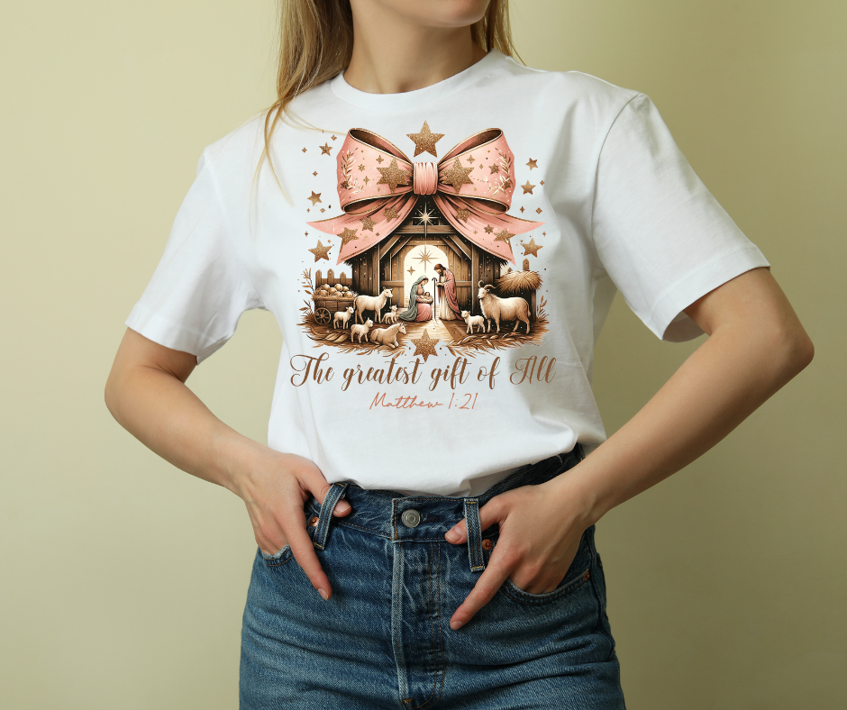 The Greatest Gift Nativity Tee
