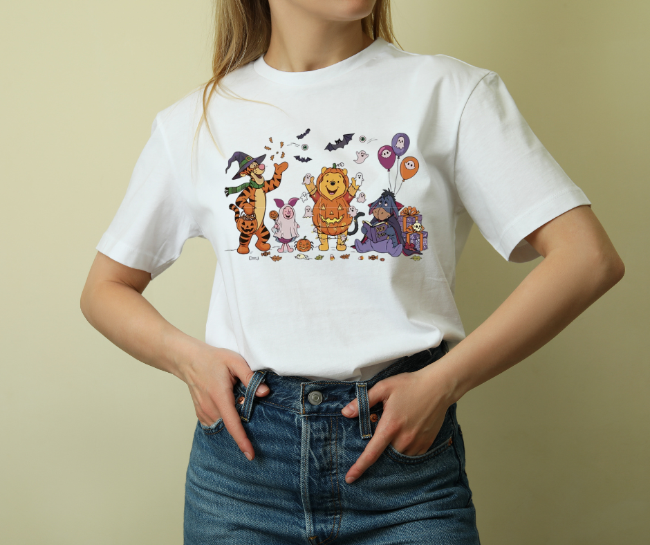 Halloween Pooh & Friends Tee
