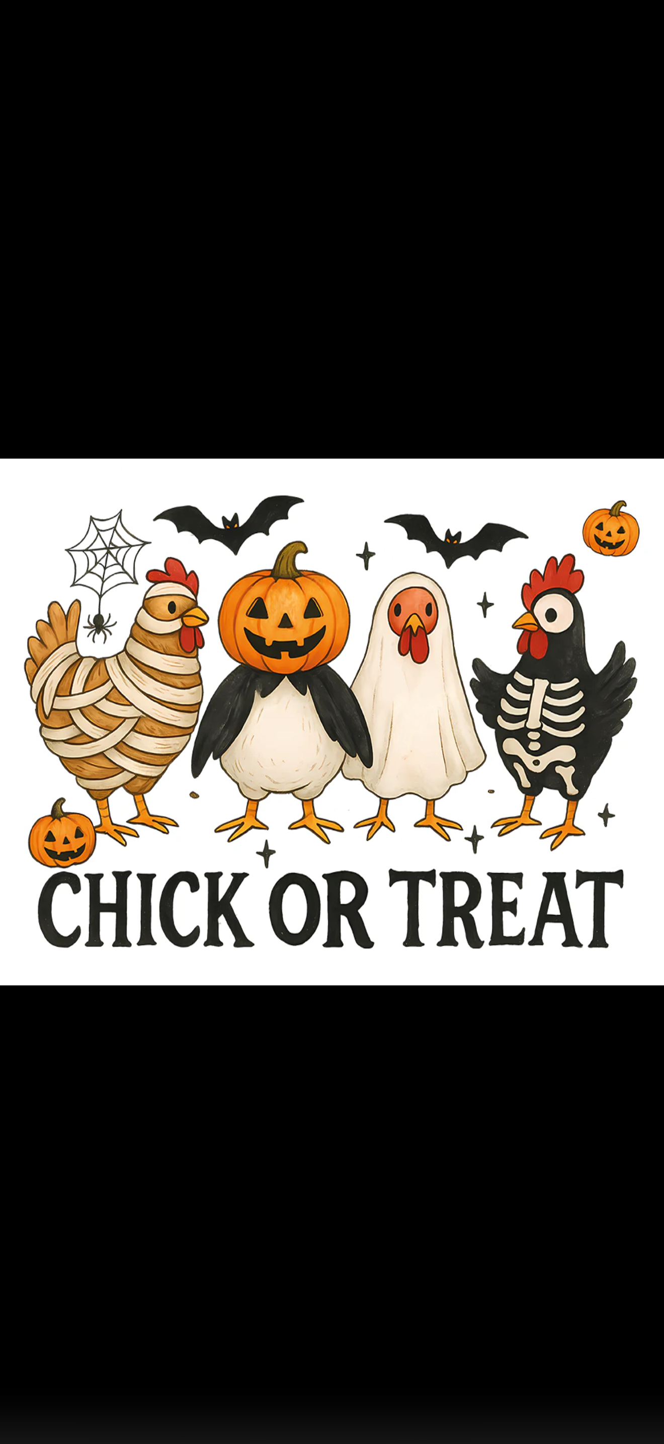 Chick or Treat Halloween Tee