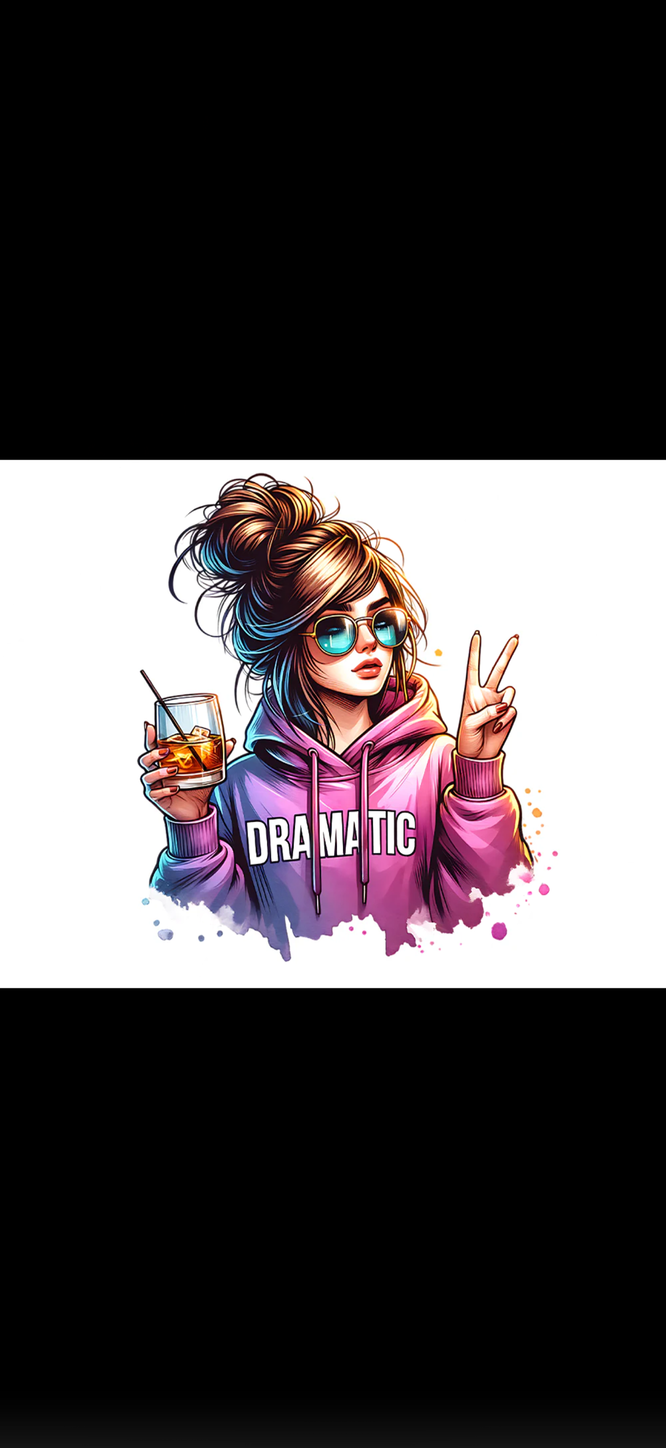 Dramatic Tee