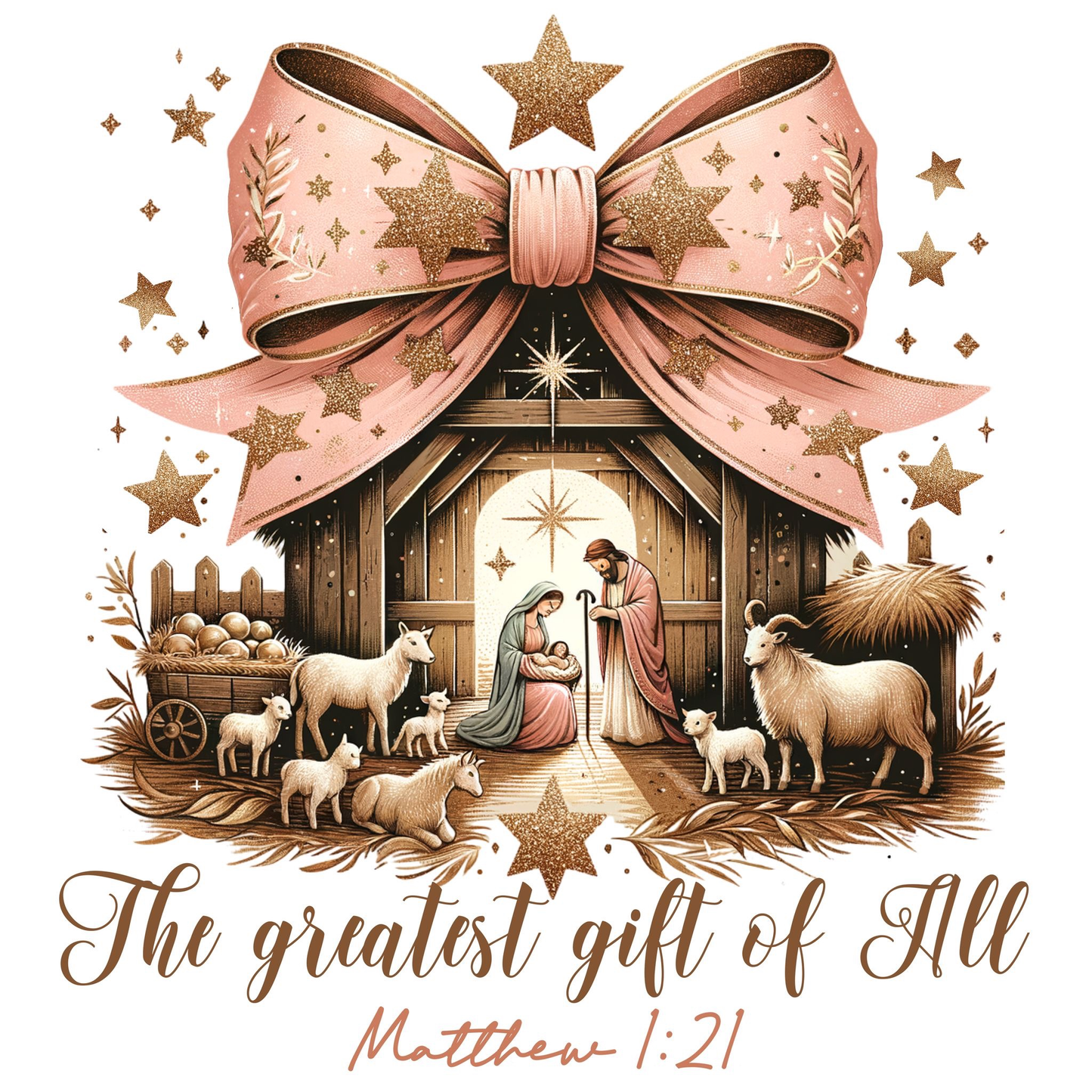 The Greatest Gift Nativity Tee