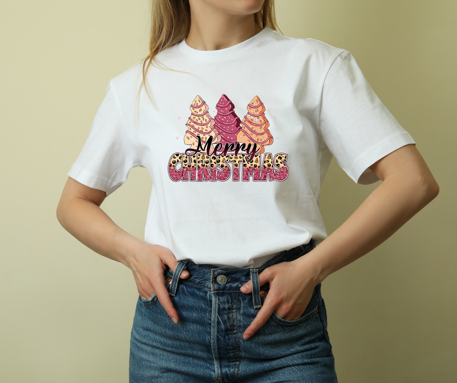 Merry Christmas Tree Cakes Tee
