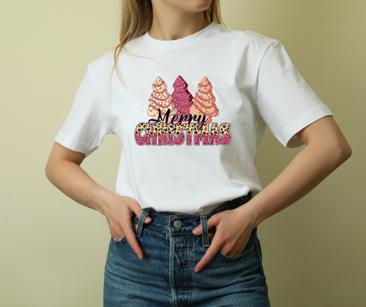 Merry Christmas Tree Cakes Tee