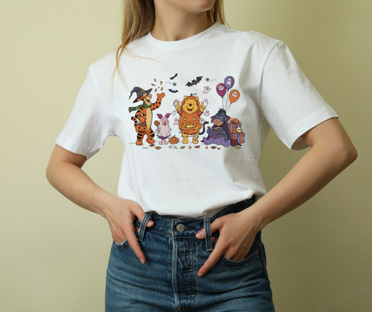 Halloween Pooh & Friends Tee