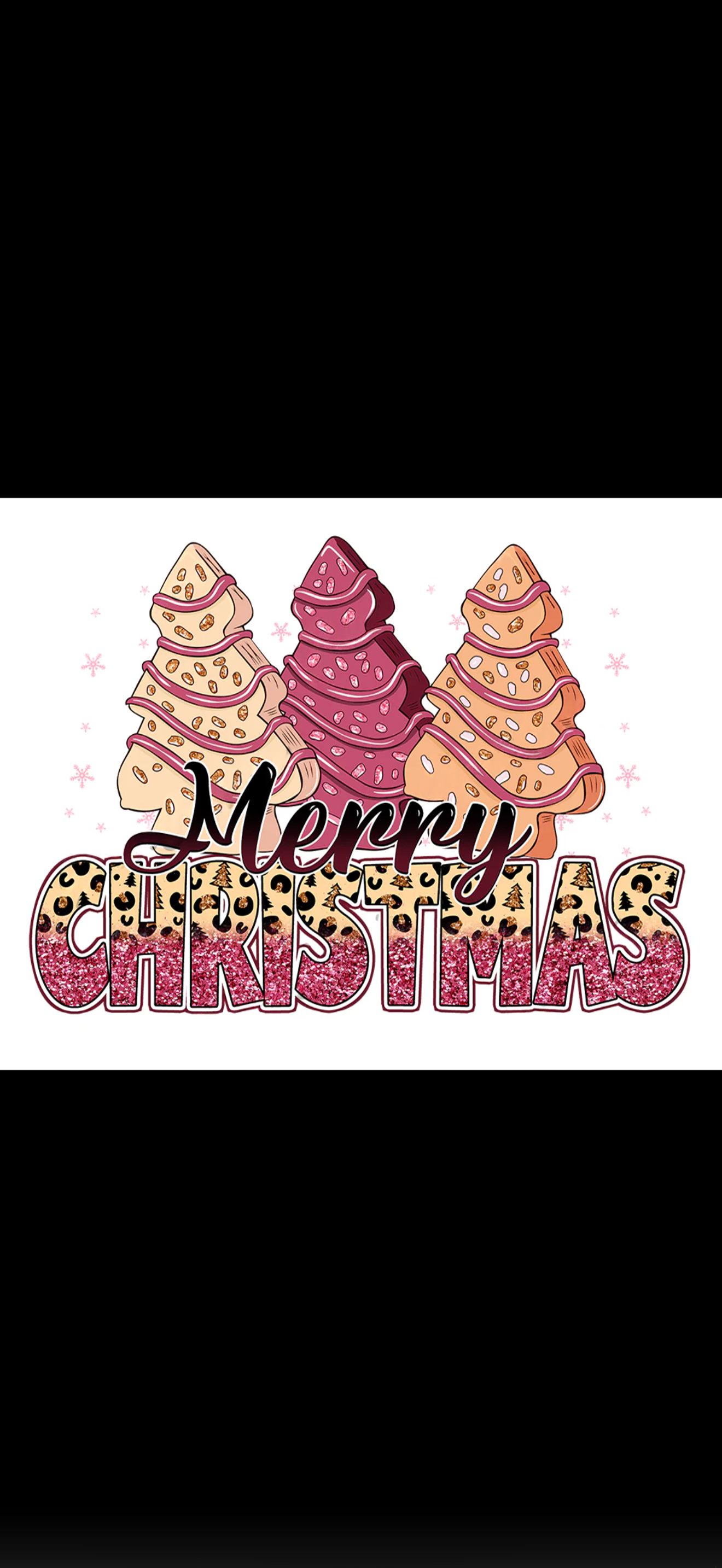 Merry Christmas Tree Cakes Tee